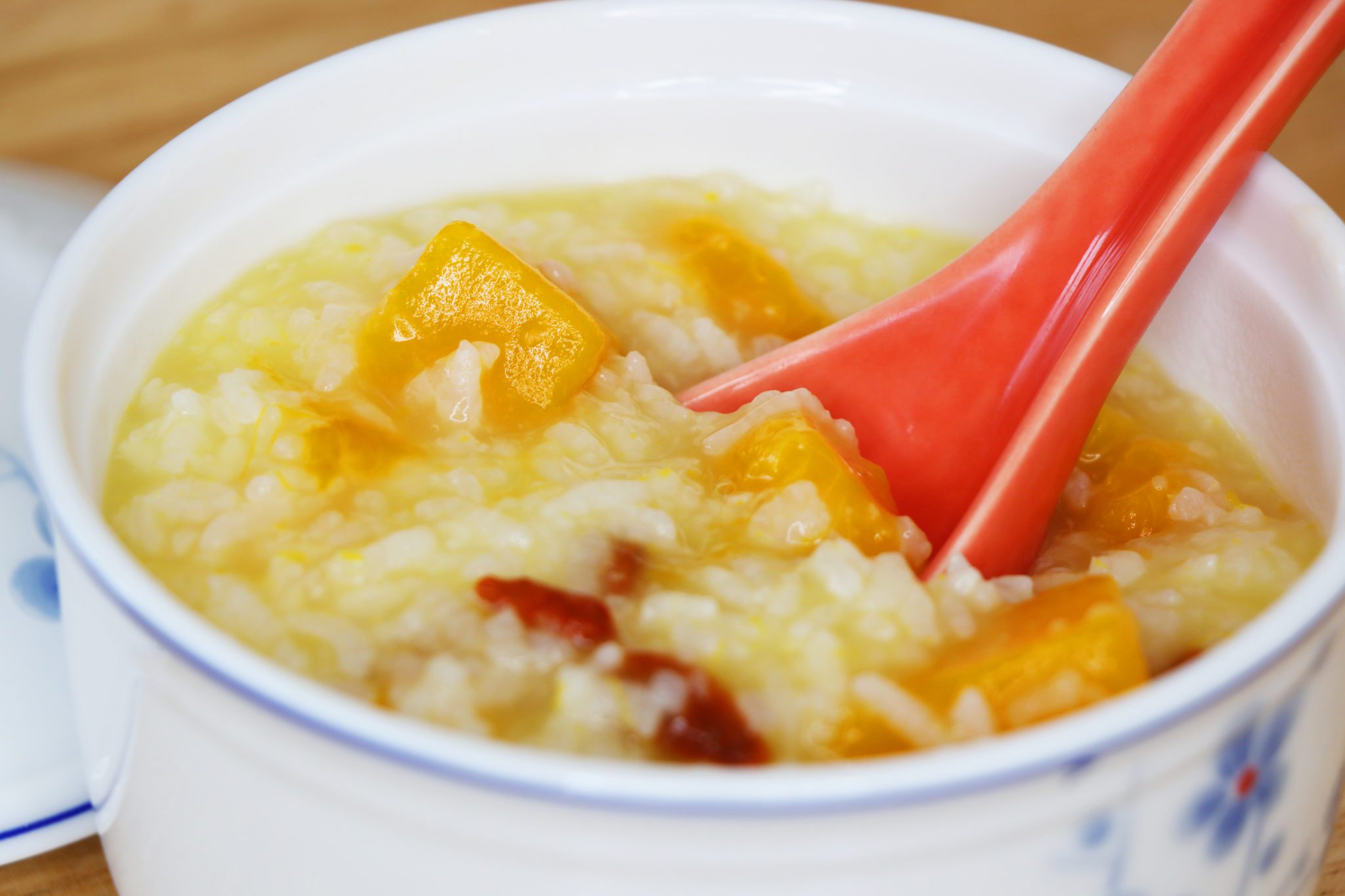 CiCi Li Pumpkin Rice Porridge to Prevent Stretch Marks During Pregnancy