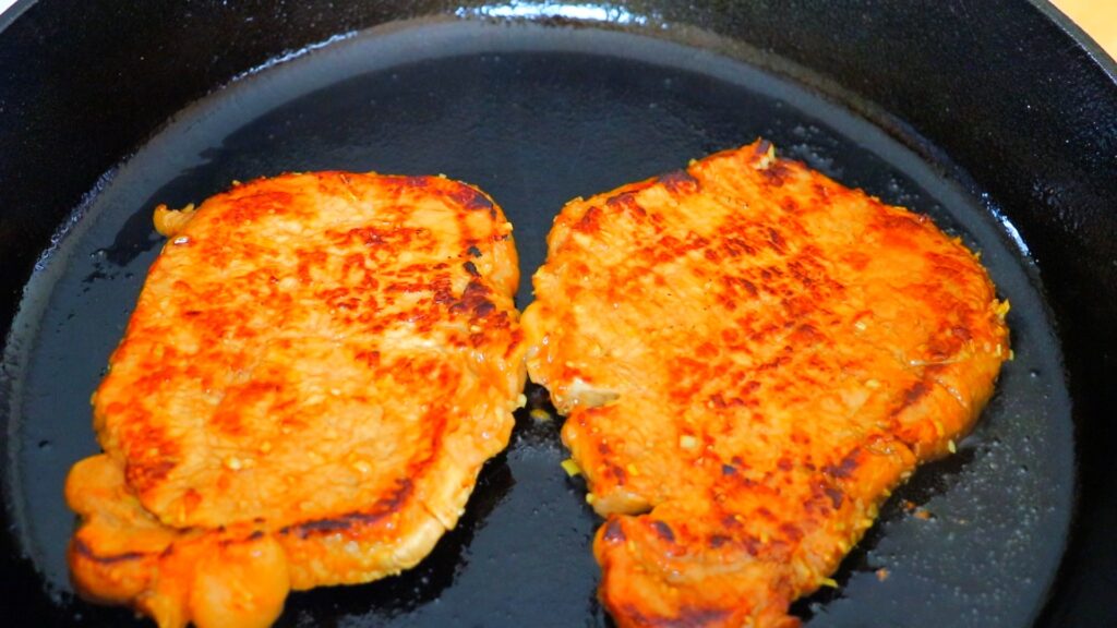 Lemongrass Pork Chop 6. Pan-Fried