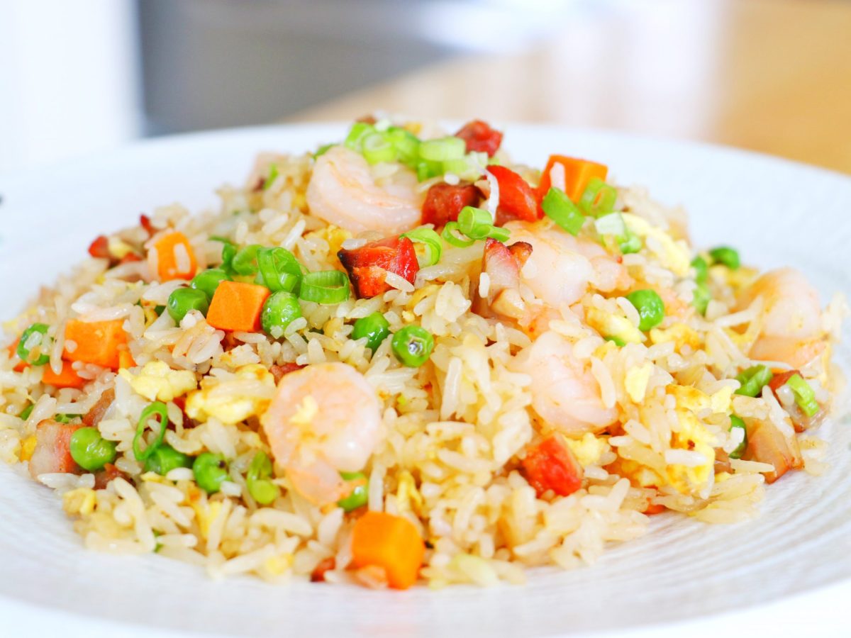 roast pork fried rice recipe