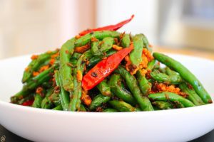 Dried Fried Green Beans Recipe