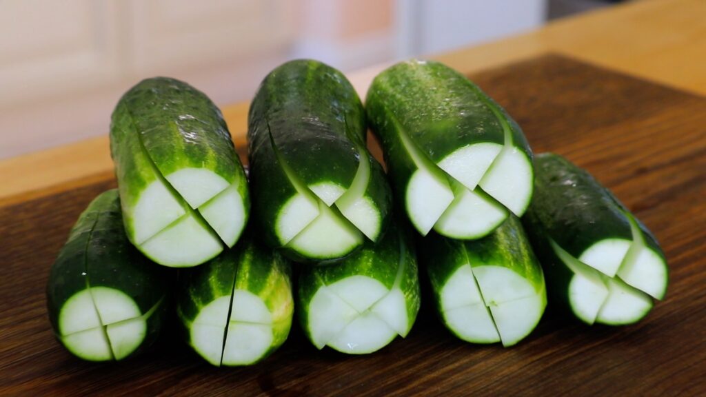 Cucumber Kimchi 1