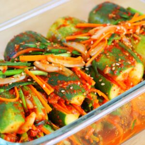 Korean Cucumber Kimchi Recipe