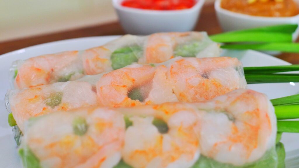Vietnamese Fresh Spring Rolls YT2