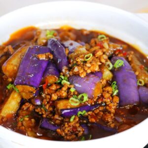 Eggplants in Garlic Sauce Recipe