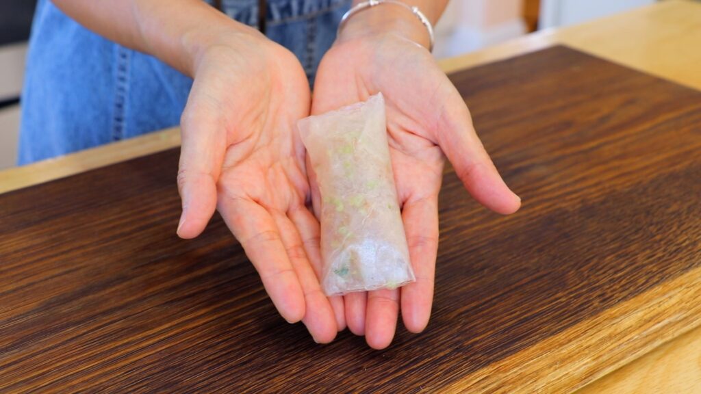 Shrimp Dumplings Rice Paper 3. Wrap 2