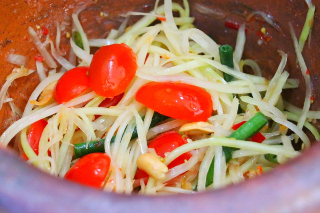 CiCi Li Thai Green Papaya Salad Recipe