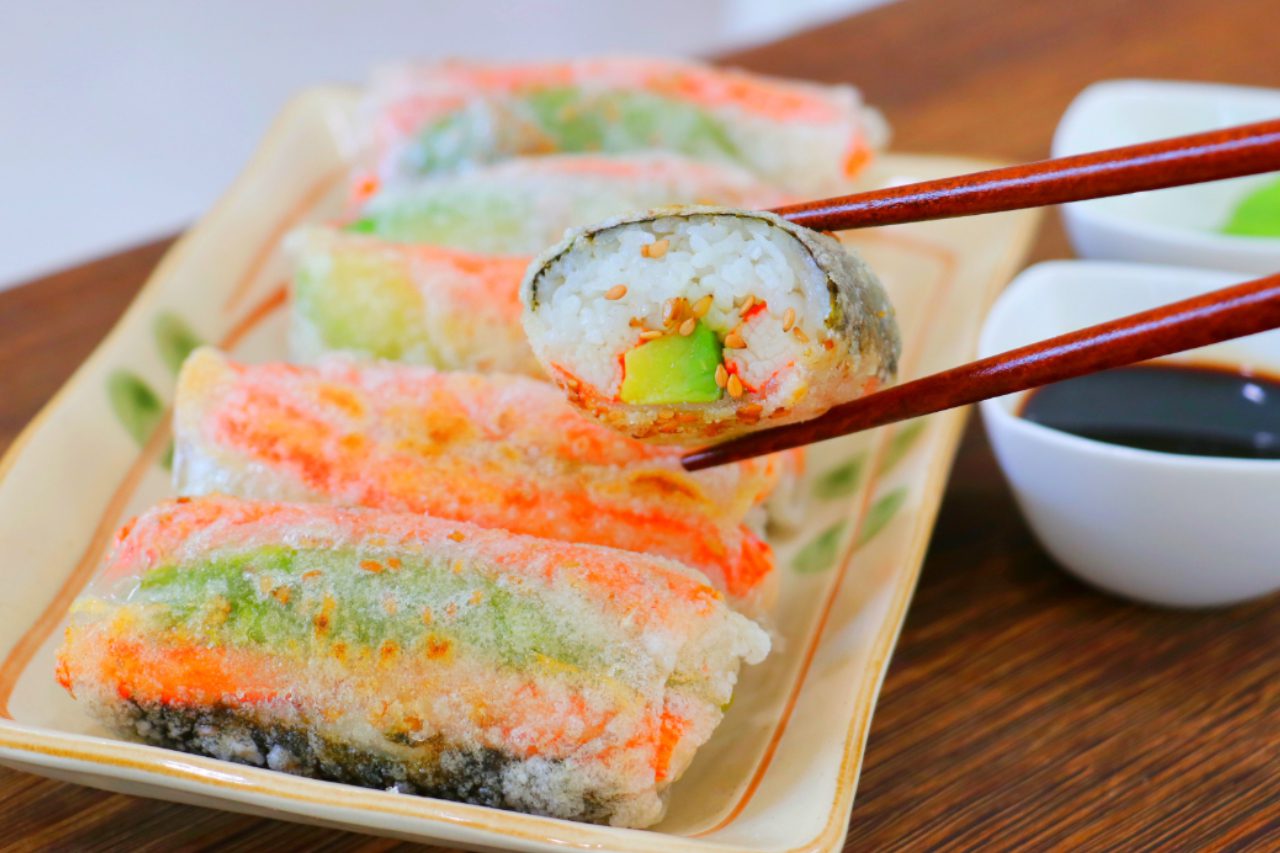 CiCi Li - Crispy Rice Paper Sushi Rolls