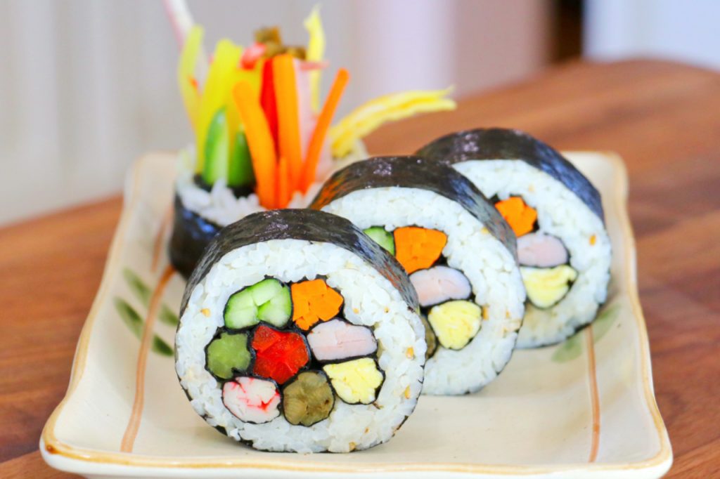 CiCi Li - Flower Kimbap Recipe