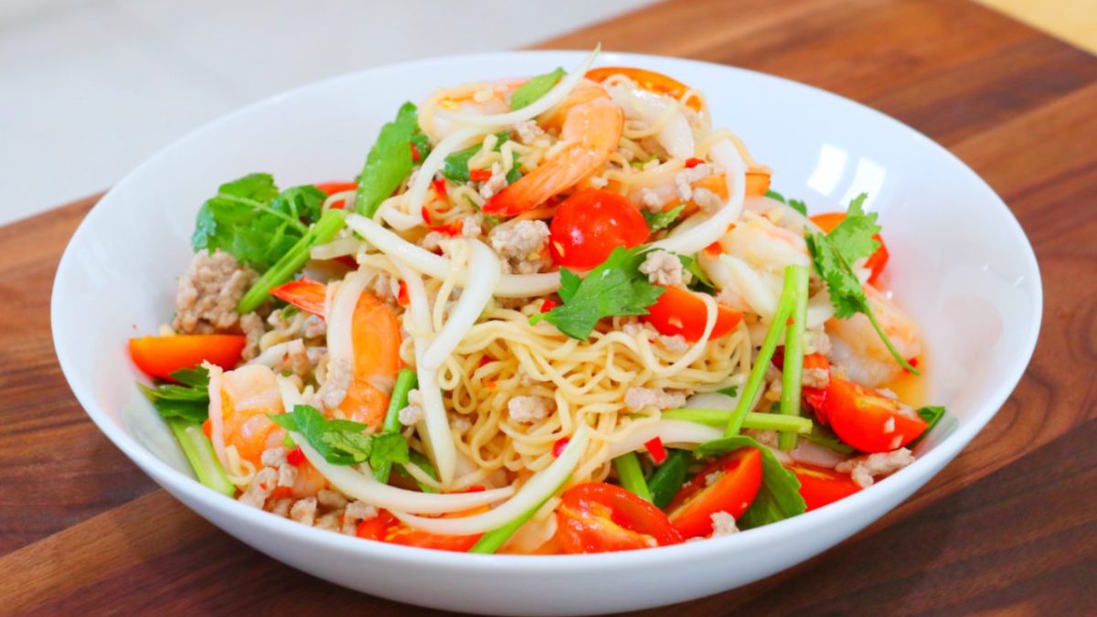 Yum Mama  Thai 'Mama' Instant Noodle Salad - Nomadette