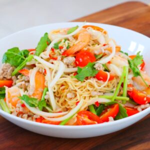 Thai Instant Noodle Salad Recipe