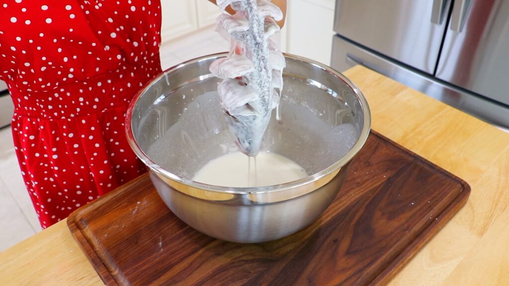 Sweet and Sour Fish 4. Coat 2