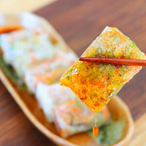 Vegetable Potstickers with Rice Paper