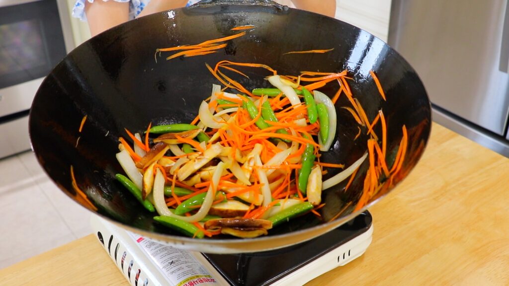 Chicken Chow Mein 5. Veggies