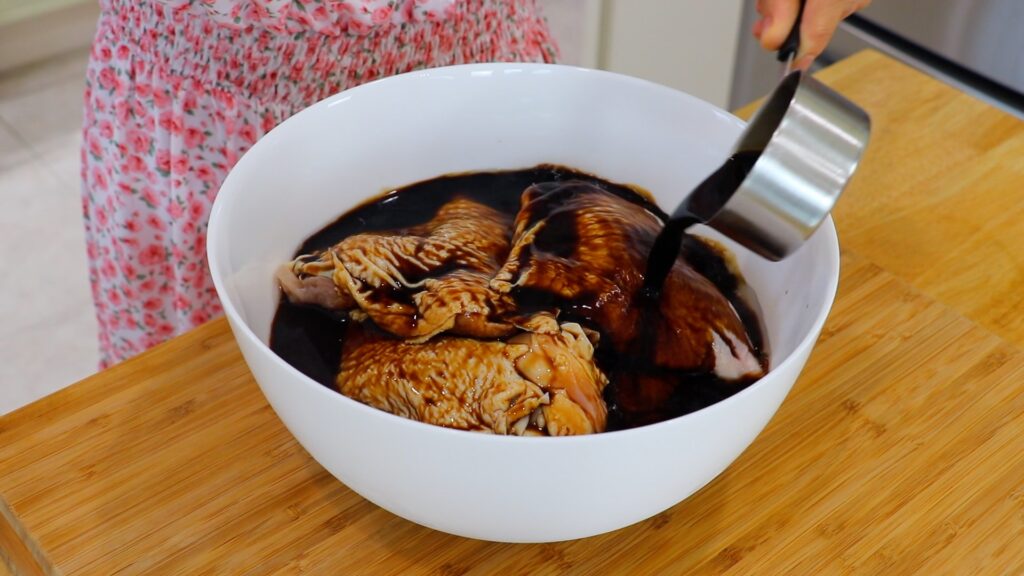 Chicken Adobo 1. Marinate