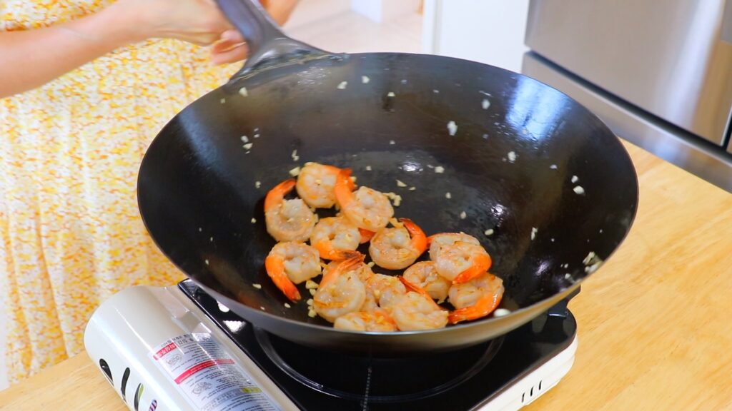 Singapore Noodles 4. Shrimp