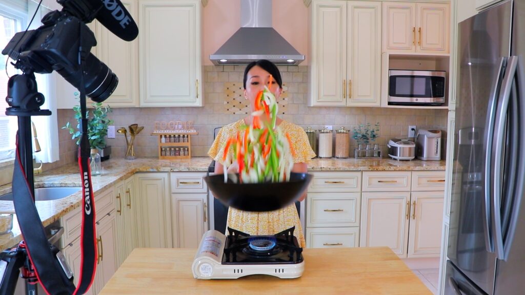 Singapore Noodles 5. Veggies