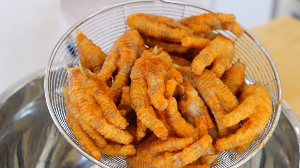 Chicken Feet 3. Soaked