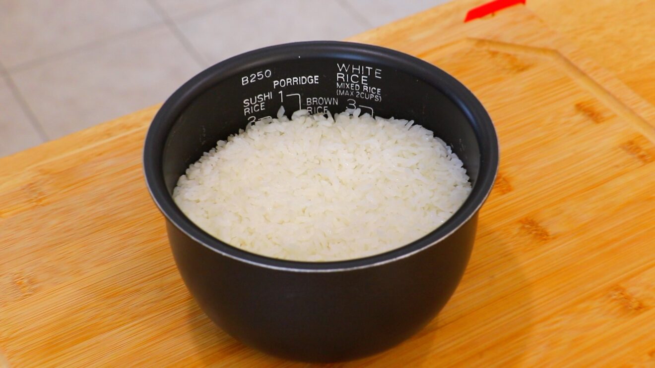 How to Make Steamed Rice in Rice Cooker - CiCi Li, Asian Home Cooking