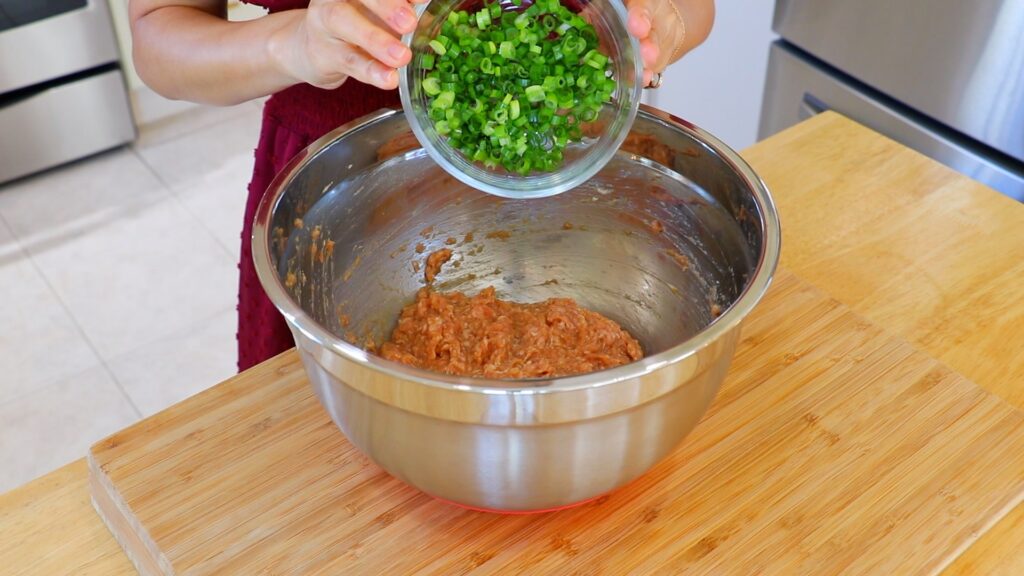 Wonton Soup 2. Filling