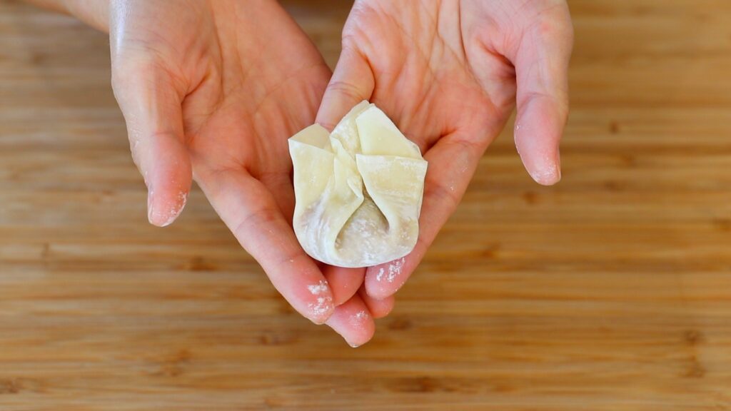 Wonton Soup 5. Wrap