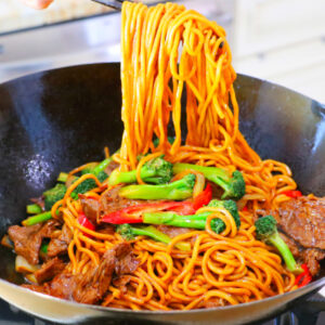Beef and Broccoli Noodles