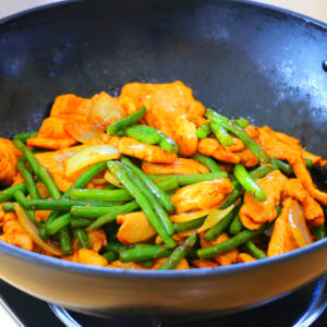 Chicken Green Bean Stir Fry Recipe