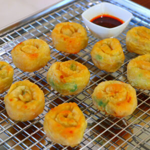 Crispy Rice Paper Shrimp Dumplings