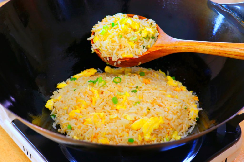 3-Min Egg Fried Rice Recipe - CiCi Li, Asian Home Cooking