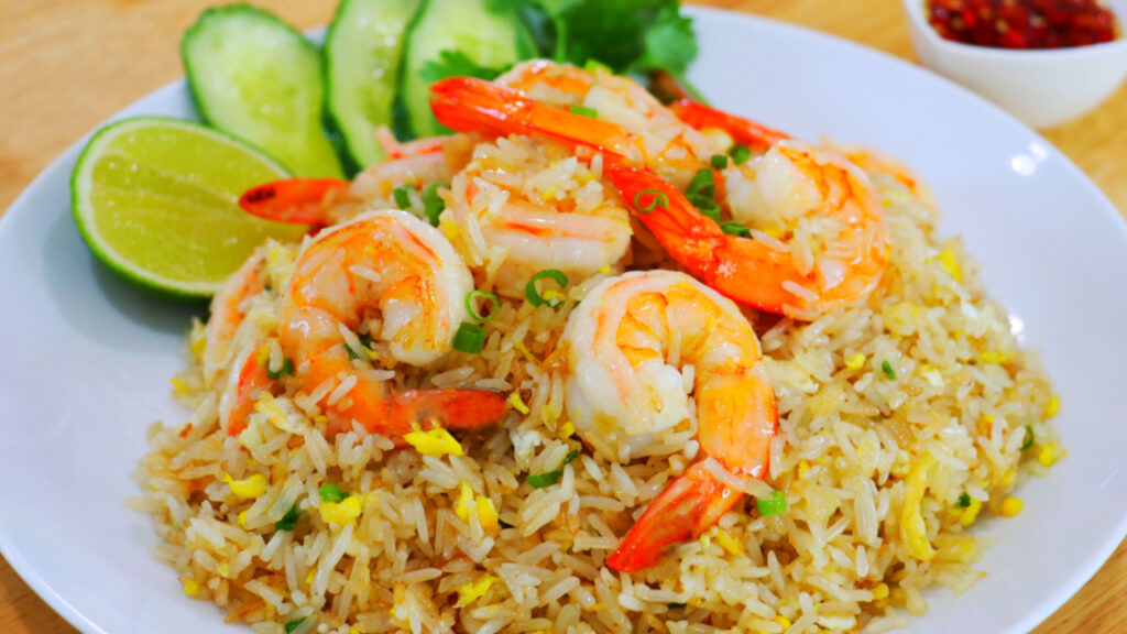 Thai Shrimp Fried Rice YT 1