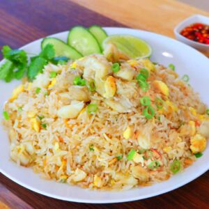 10-Min Thai Crab Fried Rice Recipe