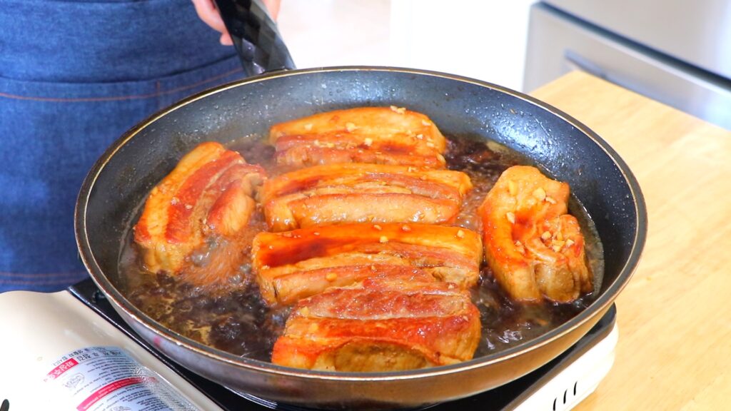 Honey Garlic Pork Belly 6