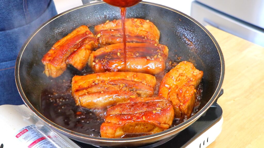 Honey Garlic Pork Belly 7