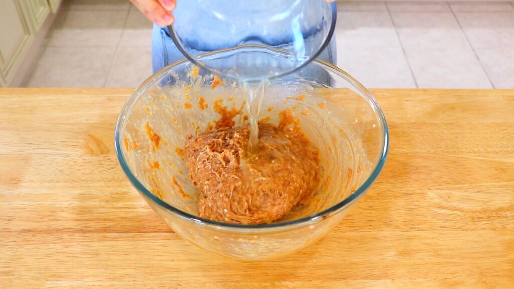 25-Min Chicken Wonton Soup 2. Mix the Filling