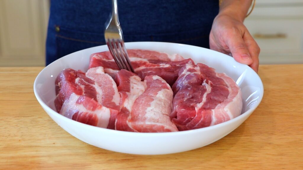 30-Min Teriyaki Pork Belly 1. Poke.tiff