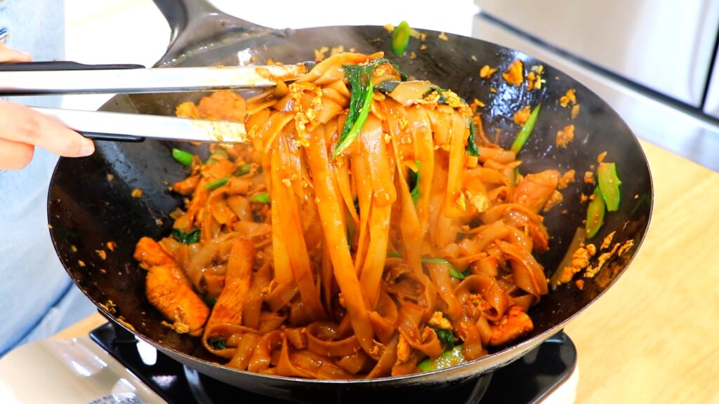 20-Min Chicken Pad See Ew 6. Done