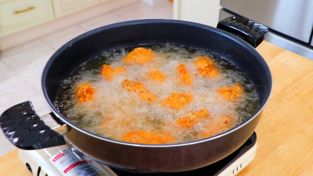 25-Min Salt and Pepper Fried Chicken Wings 9. Second Fry