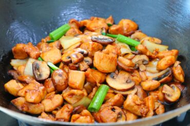 Chicken and Mushroom Stir-Fry