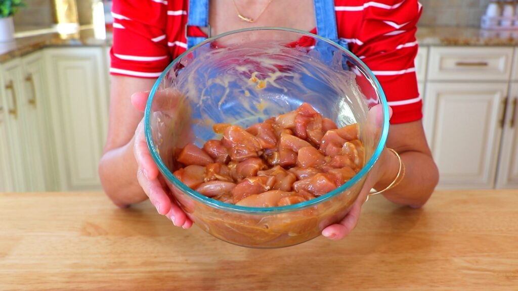 20-Min Chicken Teriyaki 1. Marinate Chicken