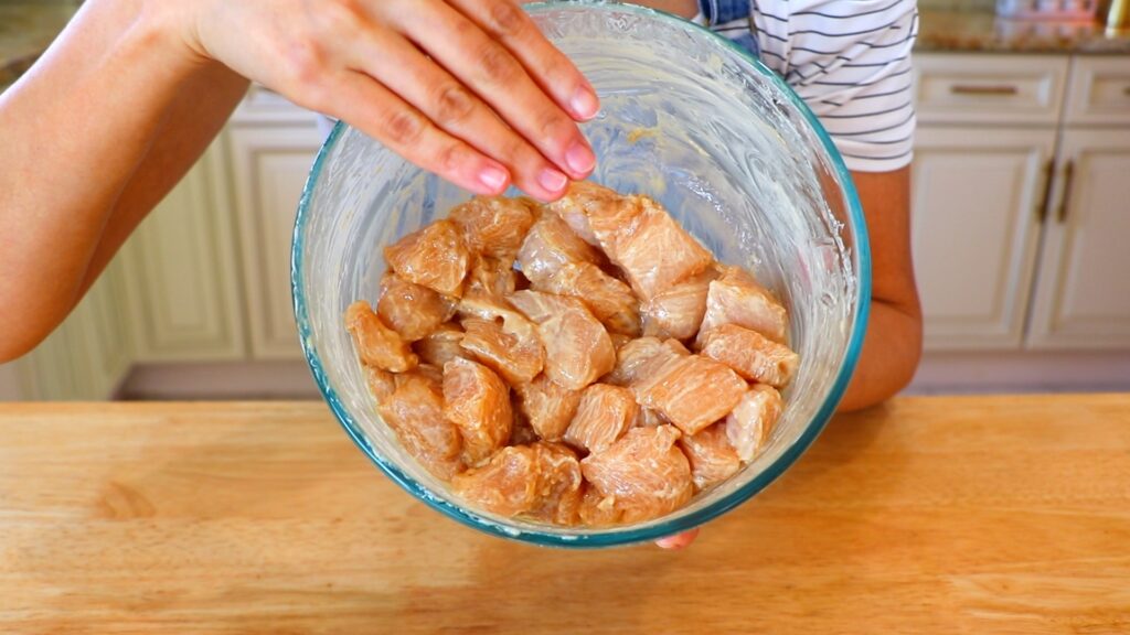 15-Min Chicken Teriyaki Fried Rice 1. Chicken