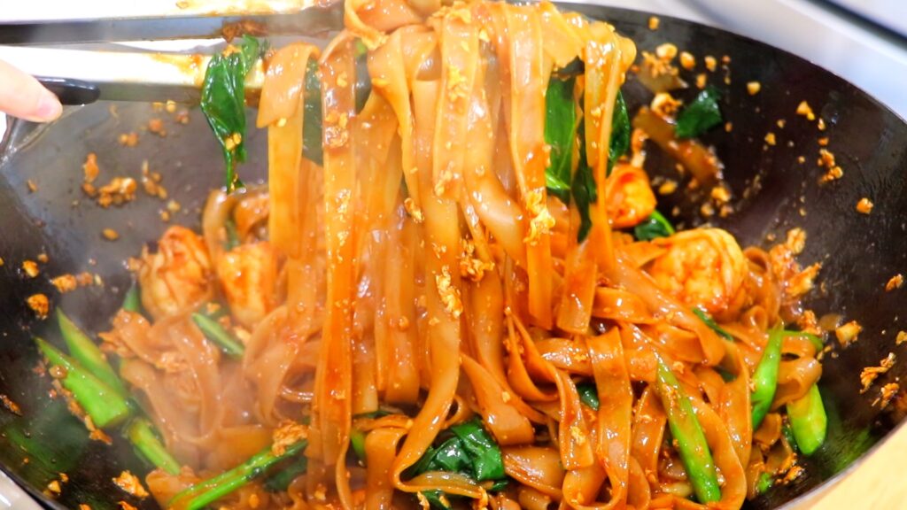 15-Min Shrimp Pad See Ew 6. Mix Together