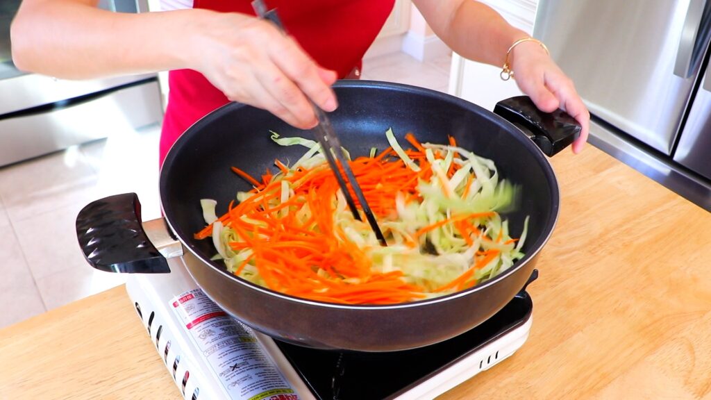 30-Min Chicken Spring Rolls 3. Veggies