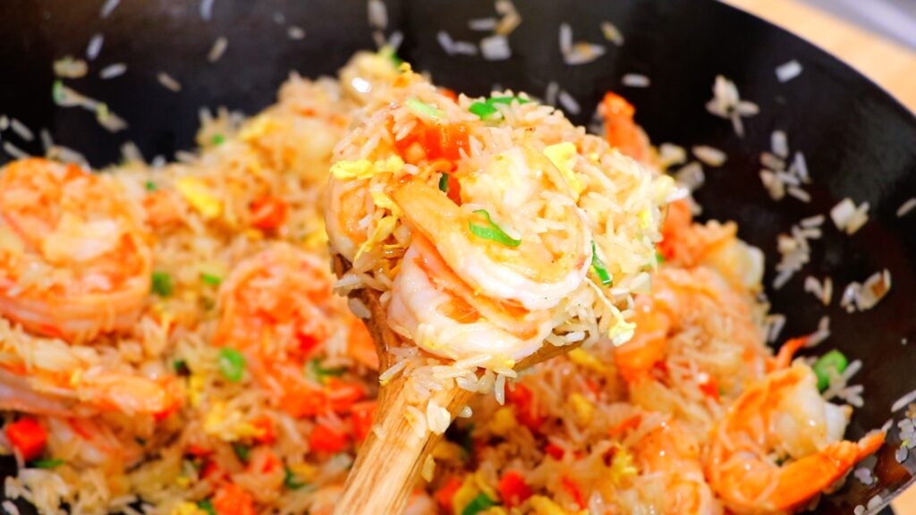 10-Min Teriyaki Shrimp Fried Rice 12