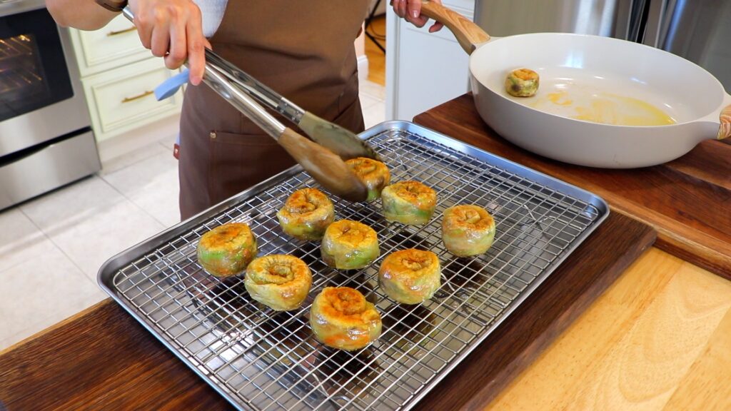 30-Min Rice Paper Vegetable Dumplings 14