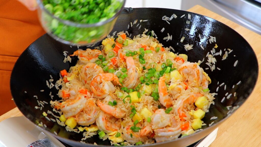 10-Min Pineapple & Shrimp Fried Rice 13