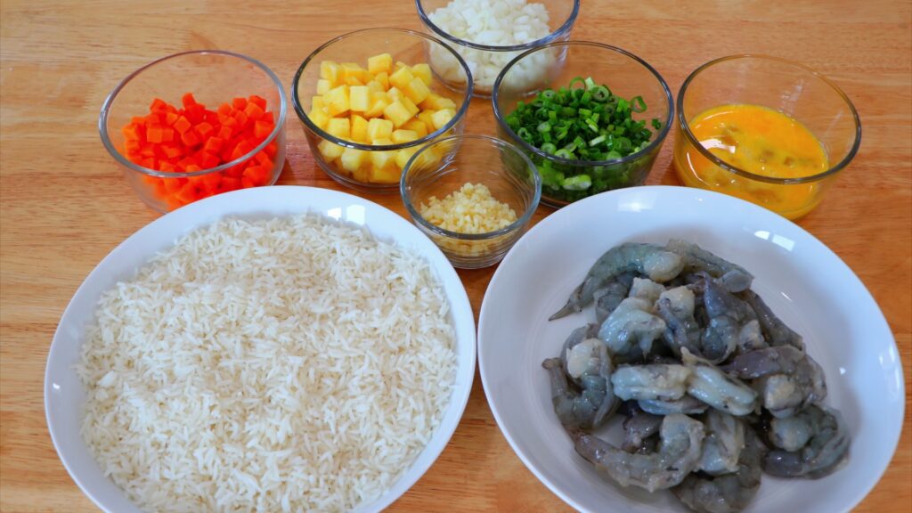 10-Min Pineapple & Shrimp Fried Rice 3