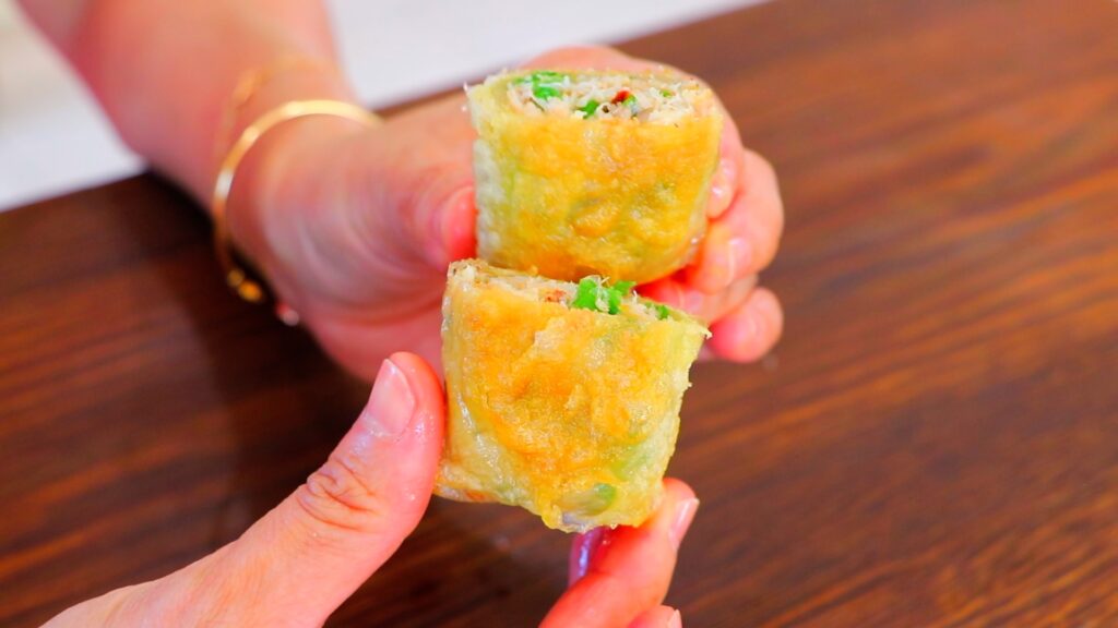 30-Min Rice Paper Crab Dumplings 13