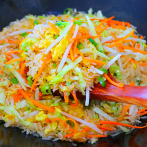 8-Min Vegetable Fried Rice