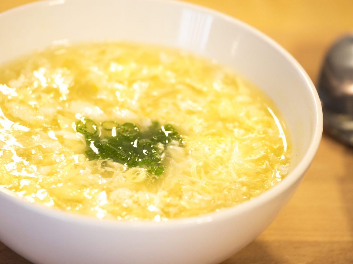 Corn Egg Drop Soup (Chinese Corn Soup) - China Sichuan Food