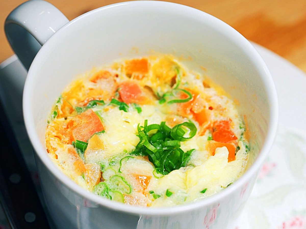 Microwavable Egg Omelet in a Mug