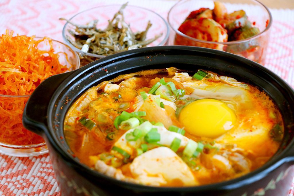 Korean Kimchi Soft Tofu Stew - CiCi Li, Asian Home Cooking